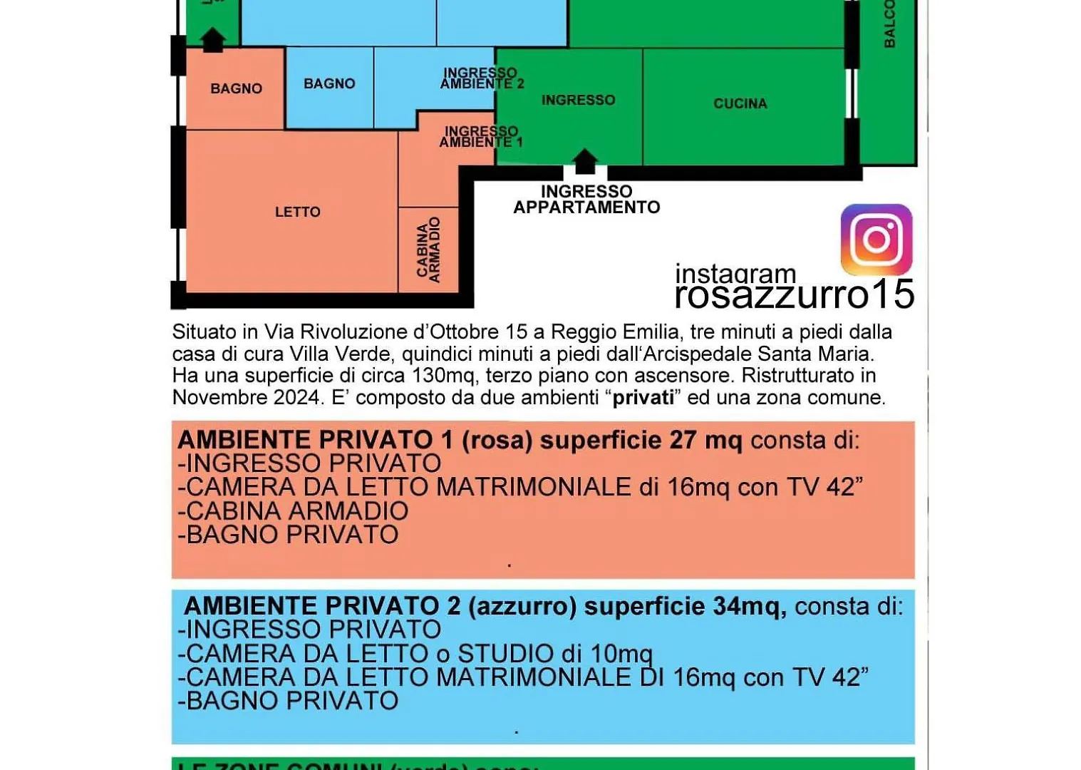 Rosazzurro15 Hotel Reggio Emilia